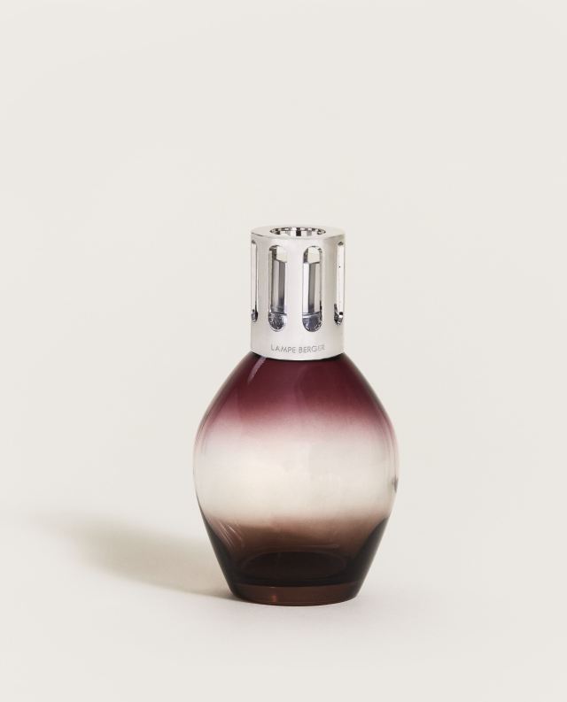 Plum/Brown Oval Lampe Berger